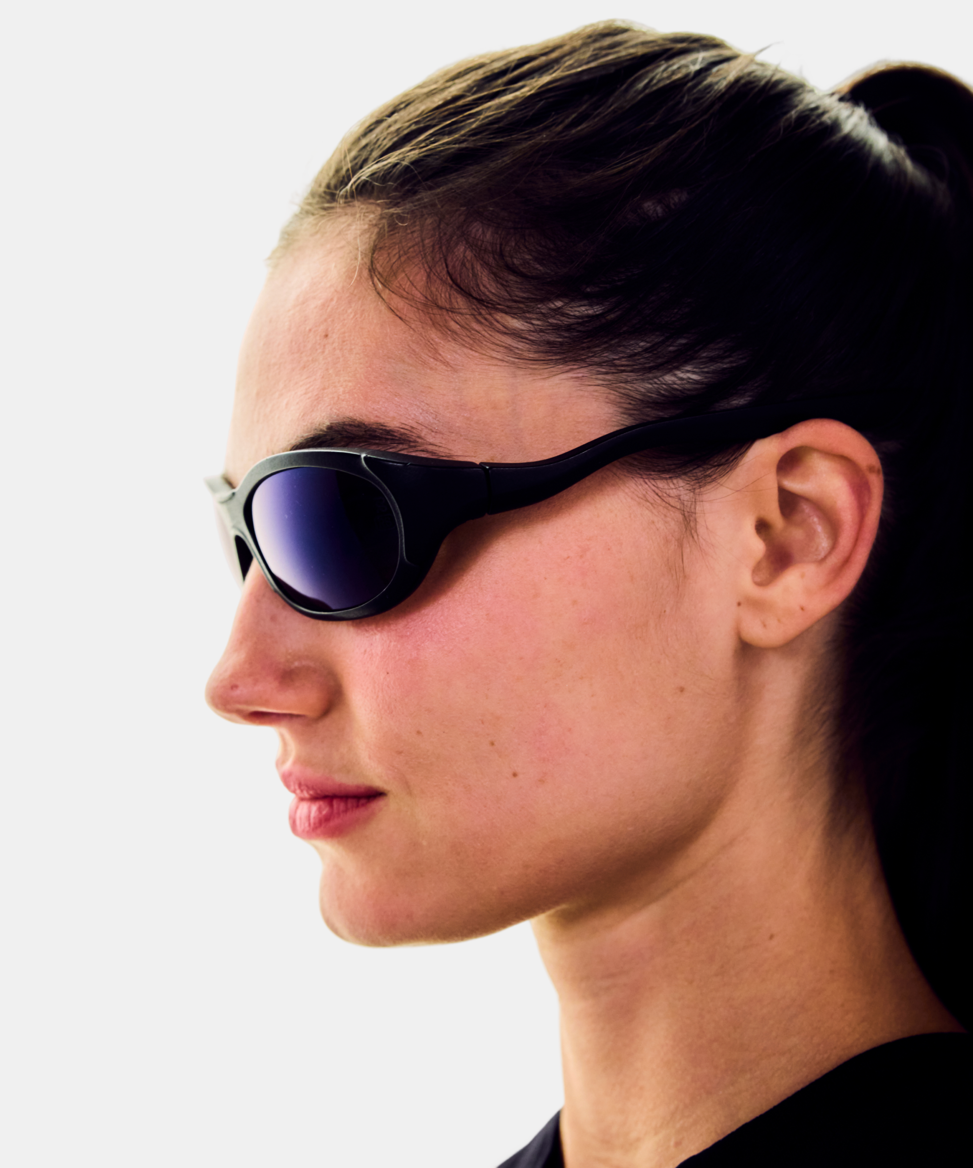 Research Studio Sunglasses - PACE - Black with Gun Blue