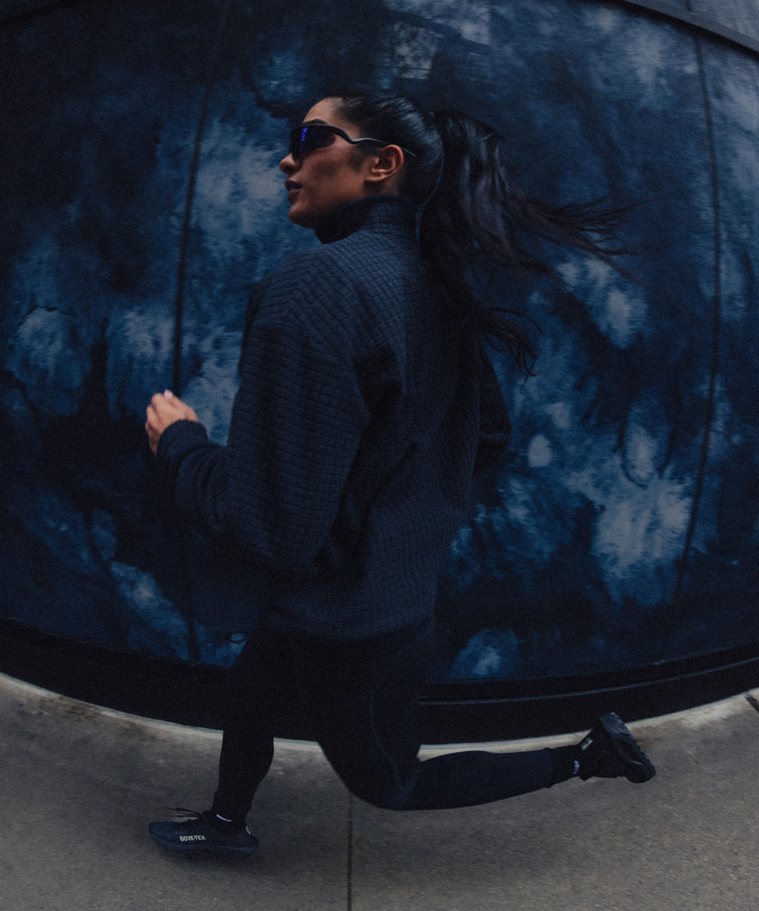 Women's MacroSoft™ Quarter Zip - Black