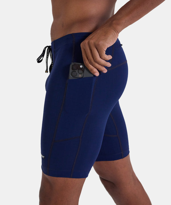 Gridlock™ 7 Pocket Half Tights, Men's - NY Navy