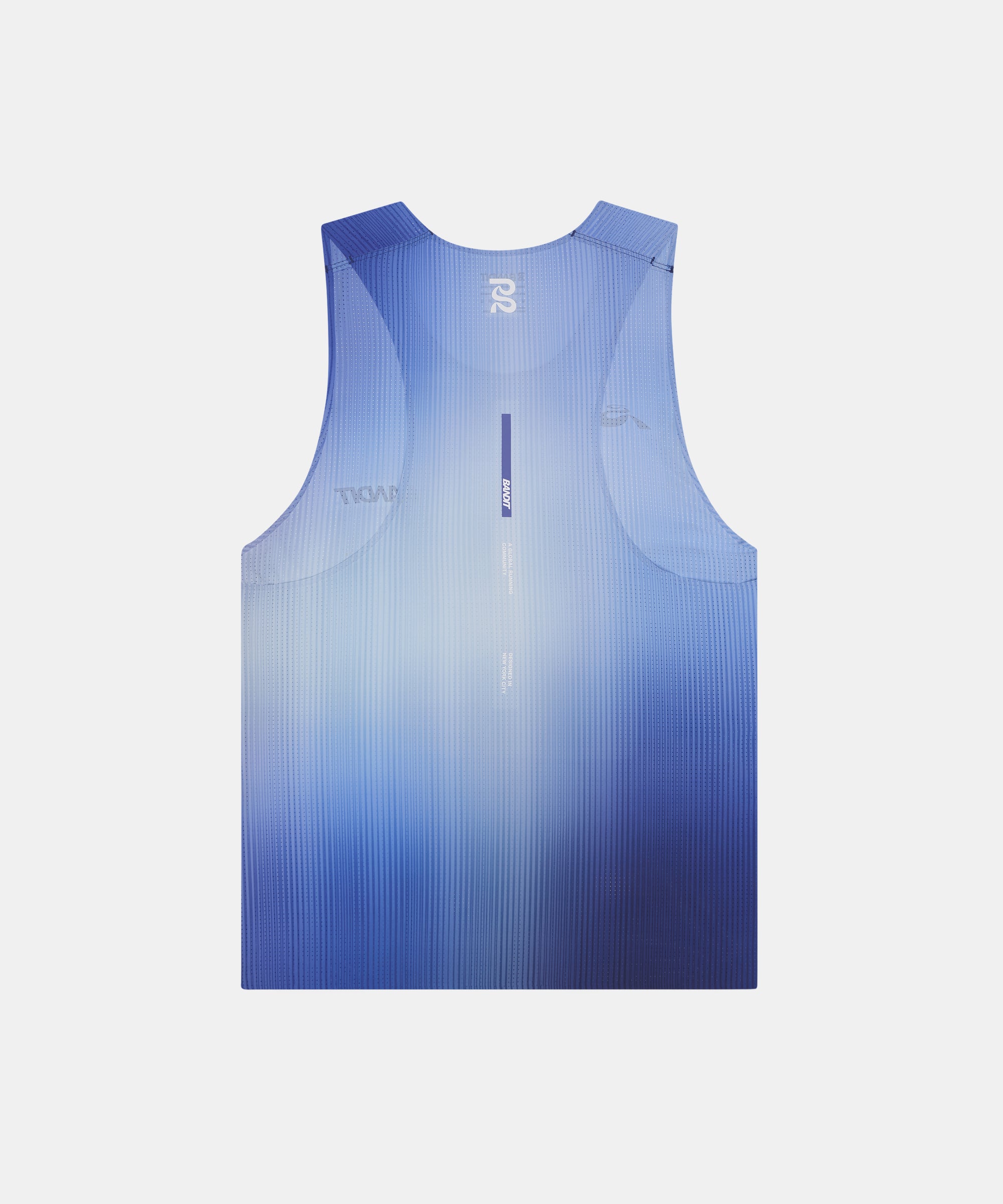 Vento™ Performance Singlet - Deep Peri Blue Gradient