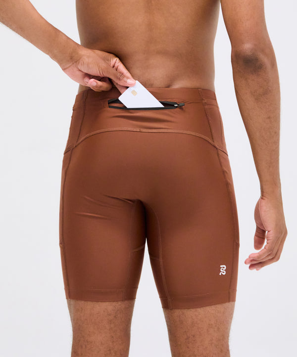 Superbeam™ 7 Pocket Half Tights - Coffee Bean