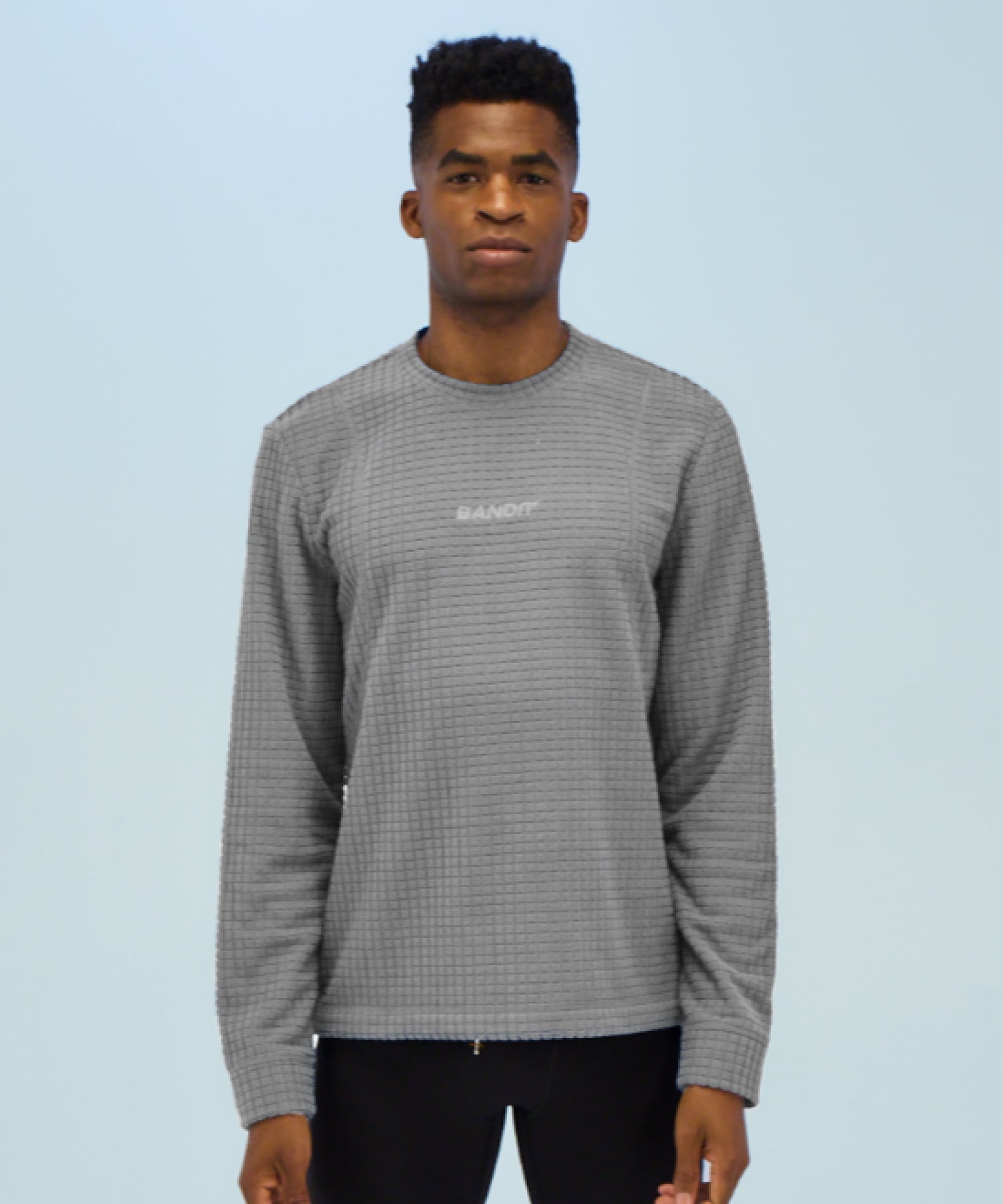 Men's MacroSoft Grid™ Pullover - Zinc