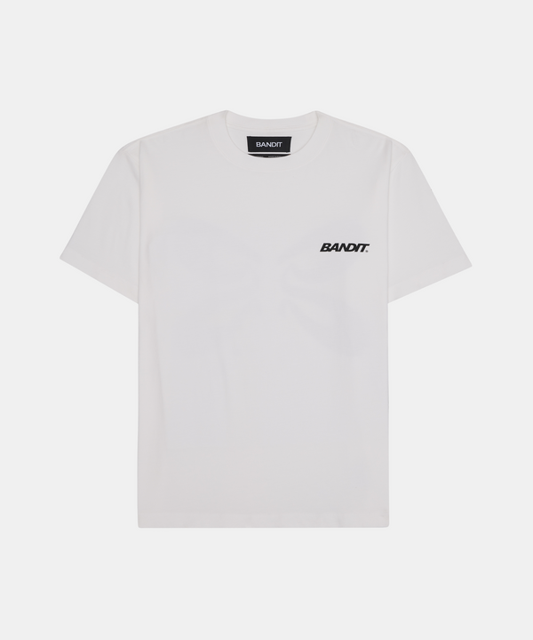 "Butterfly" Cotton Tee, Unisex - White