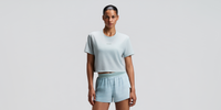 Thumbnail of Women's Micromesh™ Cropped Run Tee - Mist