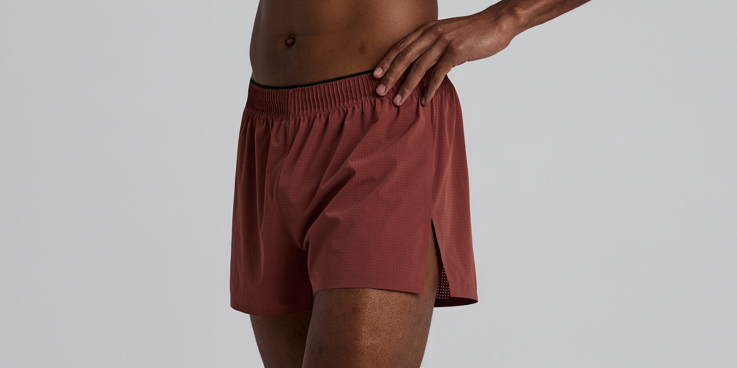 Men's Vento™ Next Gen 3" Split Short - Mahogany