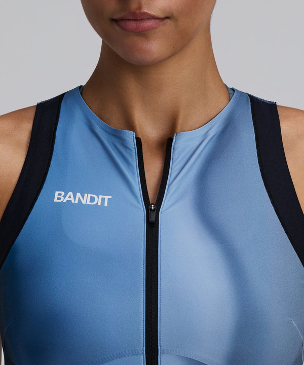 Women's Adapto™ Distance Race Top - Salt Stain Ink Blue