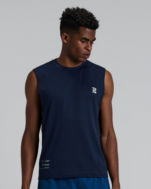 Men's Micromesh™ Run Tank - NY Navy