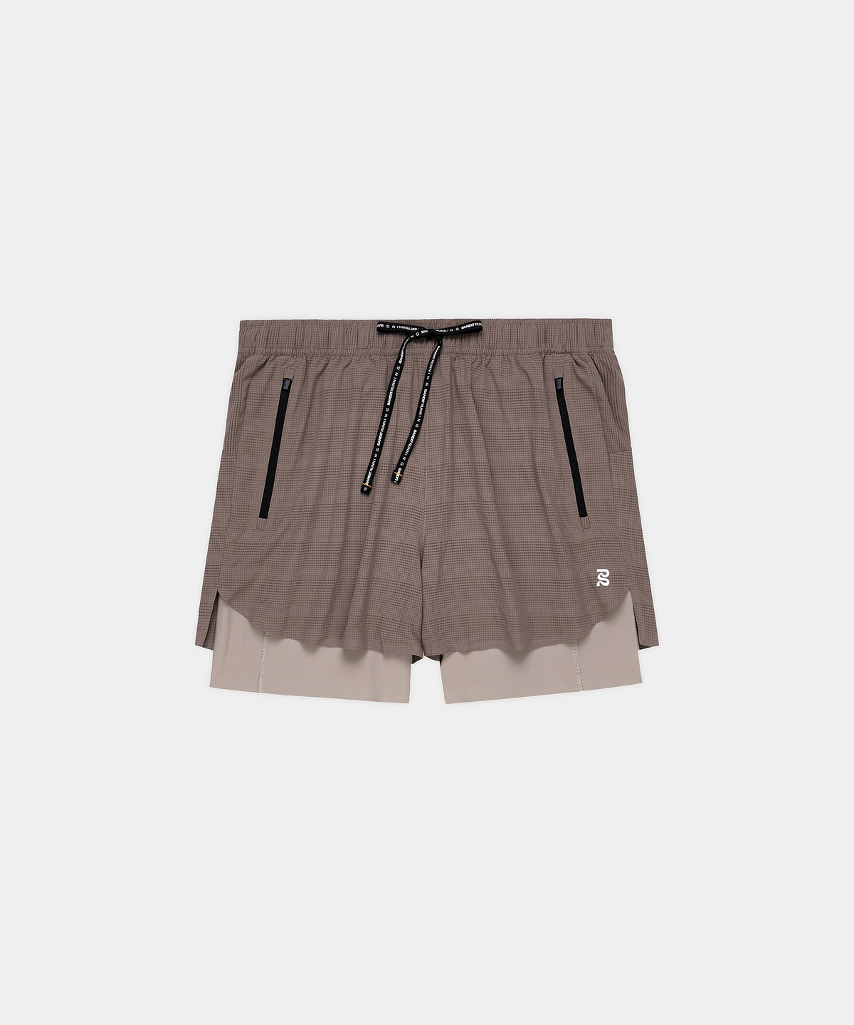 Men's CoolGrid™ 2-in-1 Run Shorts - Cocoa