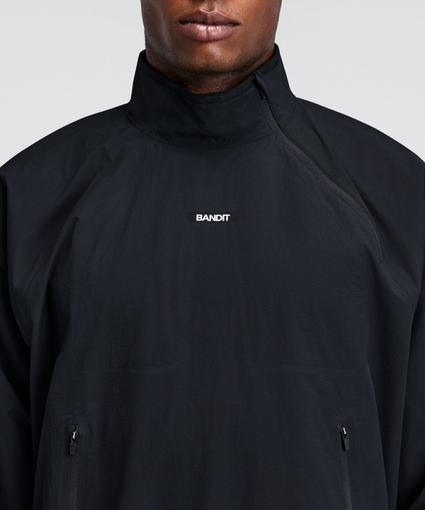 Men's Hitaishō™ Asymmetric Zip Pullover - Black