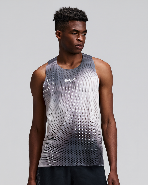 Men's Shredder™ Race Singlet with Flopack™ - Slate Multi