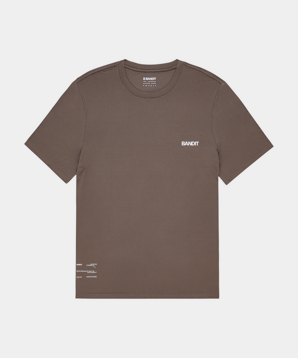 Men's Micromesh™ Run Tee - Cocoa