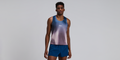 Thumbnail of Men's Specter™ Shorty Race Singlet - Flow State Aegean Multi