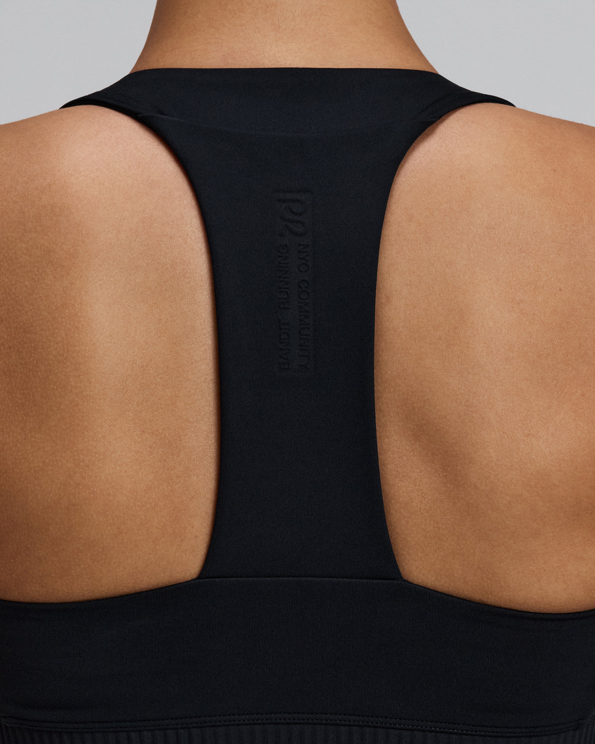 Women's Stamina-V™ Square Neck Run Bra - Black
