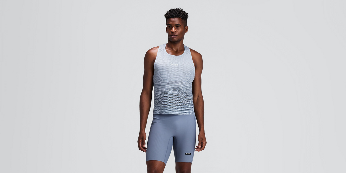 Men's Shredder™ Shorty Race Singlet - Pavilion Blue
