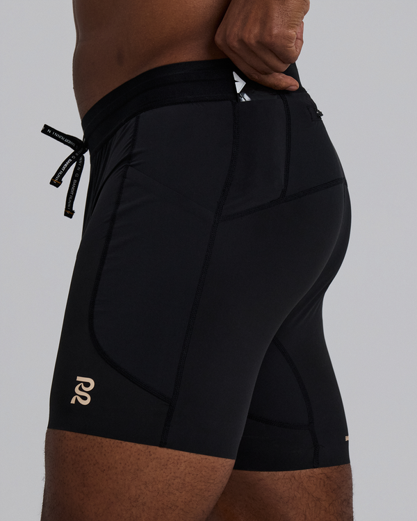 Men's SoLite™ 5 Pocket Quarter Tights - Black
