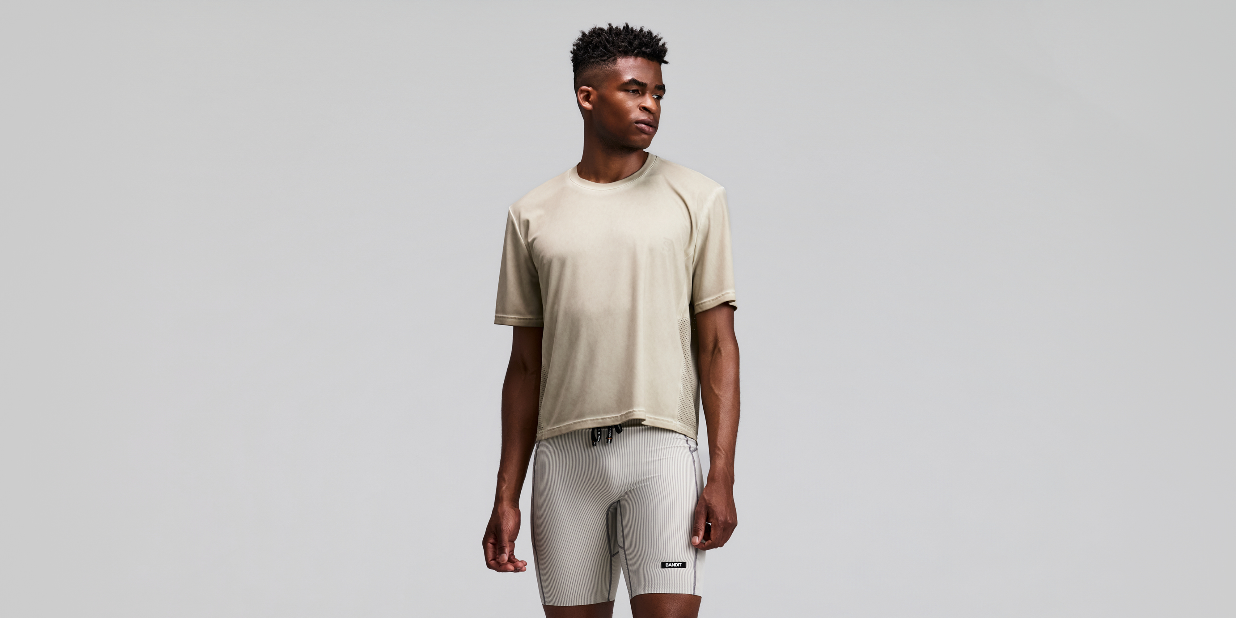Men's FrioSoft™ Perforated Box Tee - Plaster