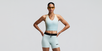 Thumbnail of Women's Vanisher™ V-Neck Race Crop - Lagoon Multi