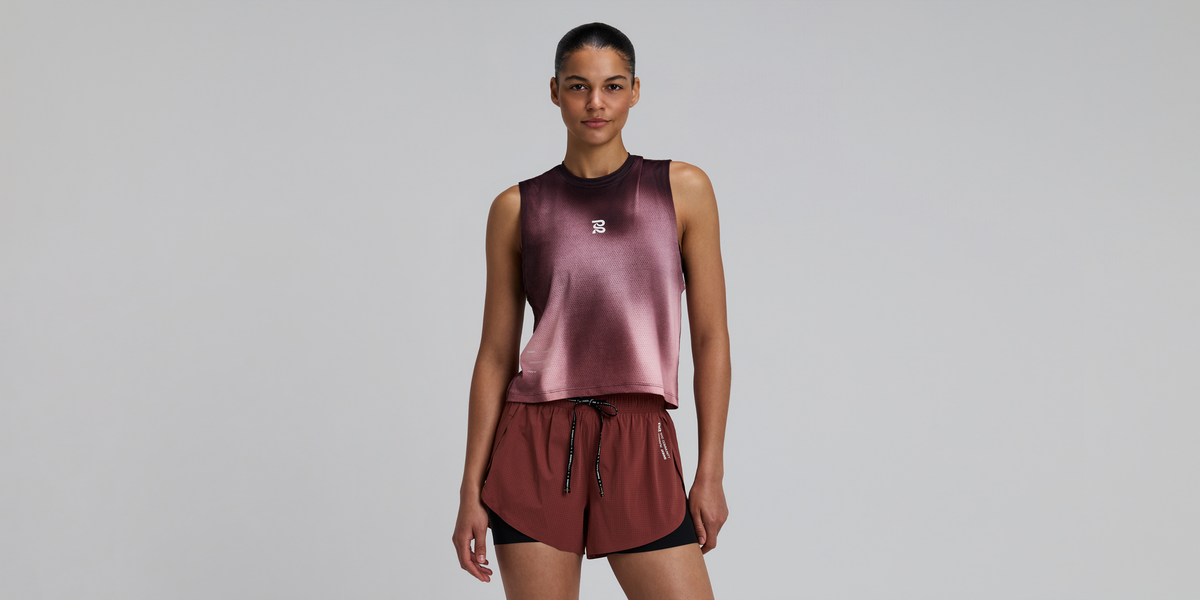 Women's Micromesh™ Run Tank - Flow State Mahogany Multi