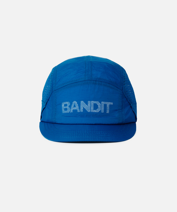 Nylon HumoFit™ Run Hat with Sunglasses Holder - Ink Blue