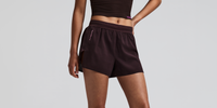 Thumbnail of Women's CoolGrid™ 3" Split Shorts - Espresso