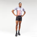 Thumbnail of Ares Flex™ Men's Two-Way Zip Performance Tee - Silver Grey Print