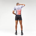 Thumbnail of Ares Flex™ Men's Two-Way Zip Performance Tee - Silver Grey Print