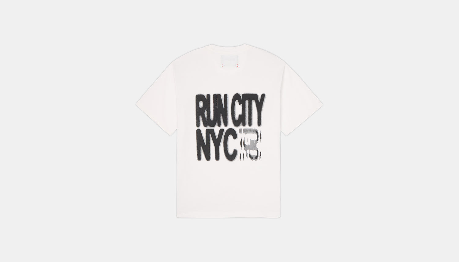 NYCM '25 "Run City" Cotton Tee, Unisex - White
