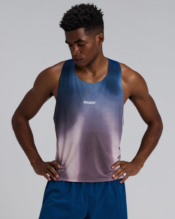 Men's Specter™ Shorty Race Singlet - Flow State Aegean Multi