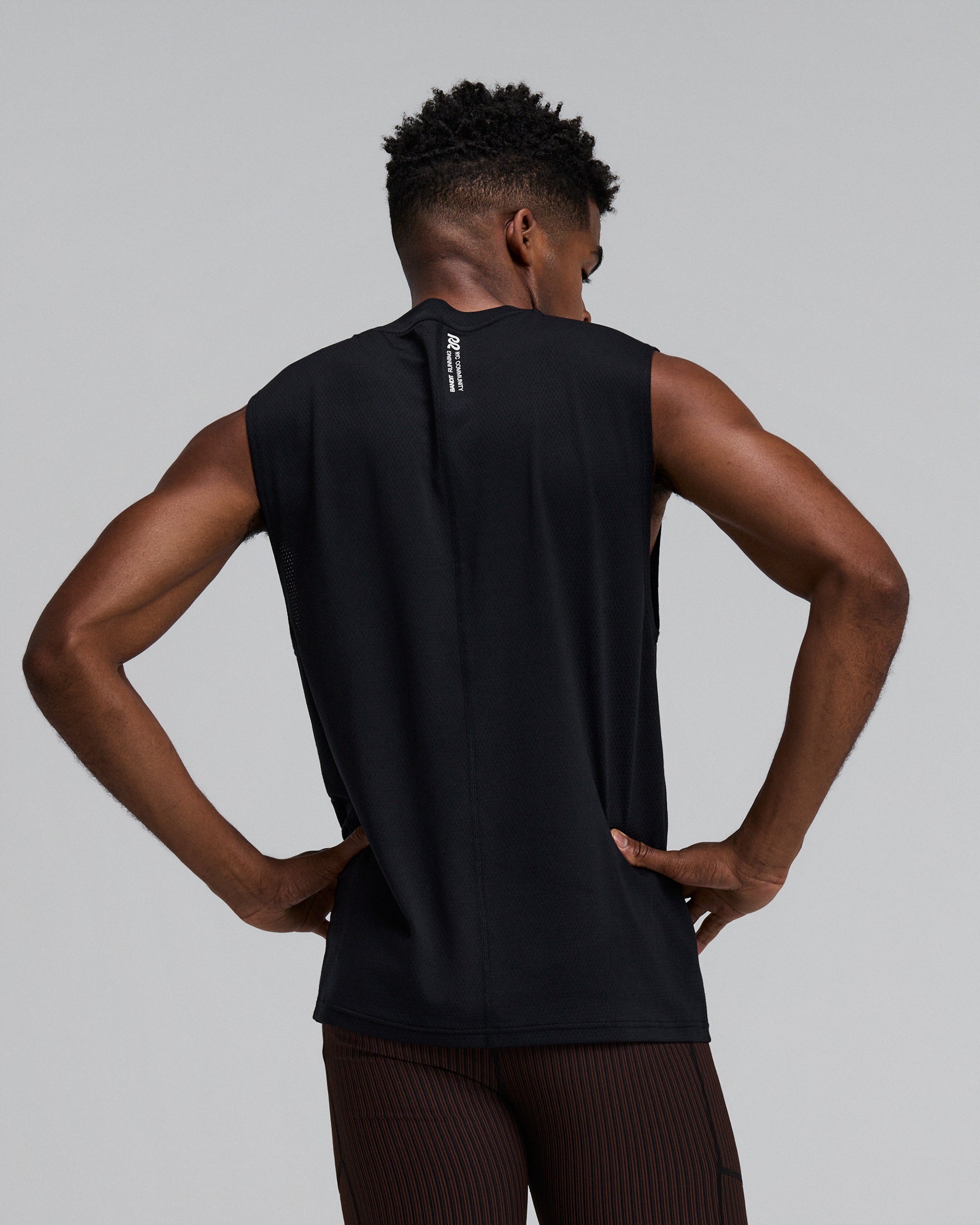 Men's Micromesh™ Run Tank - Black