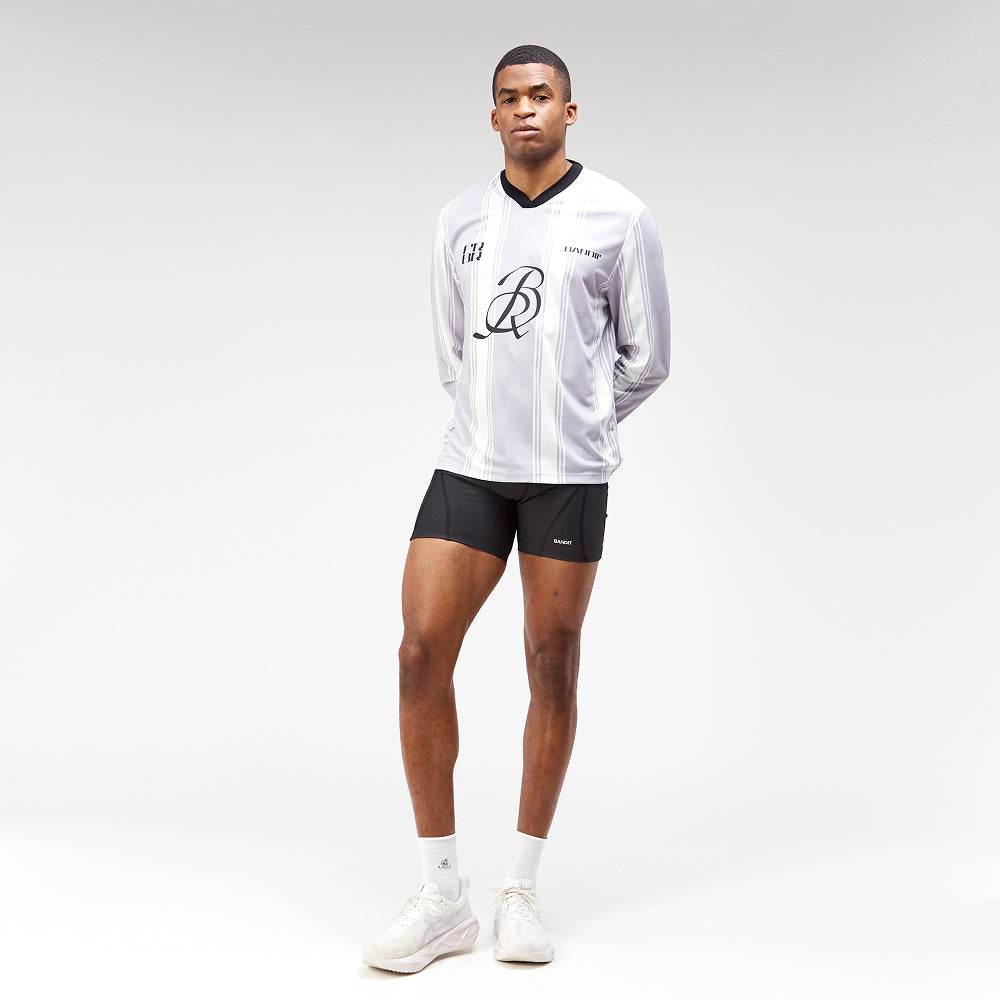 Jacquard "BR" Long Sleeve - Unisex, Lilac Tint