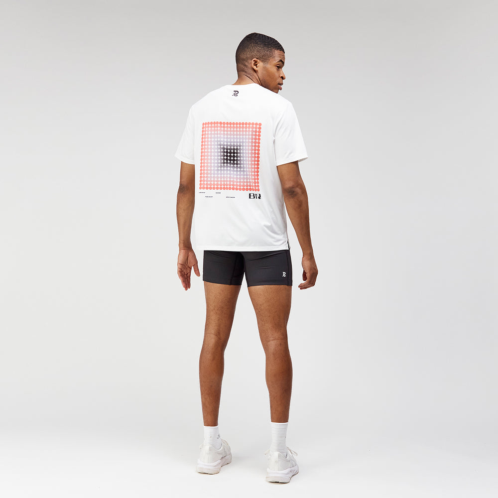 Drift™ Performance Tee - White Print