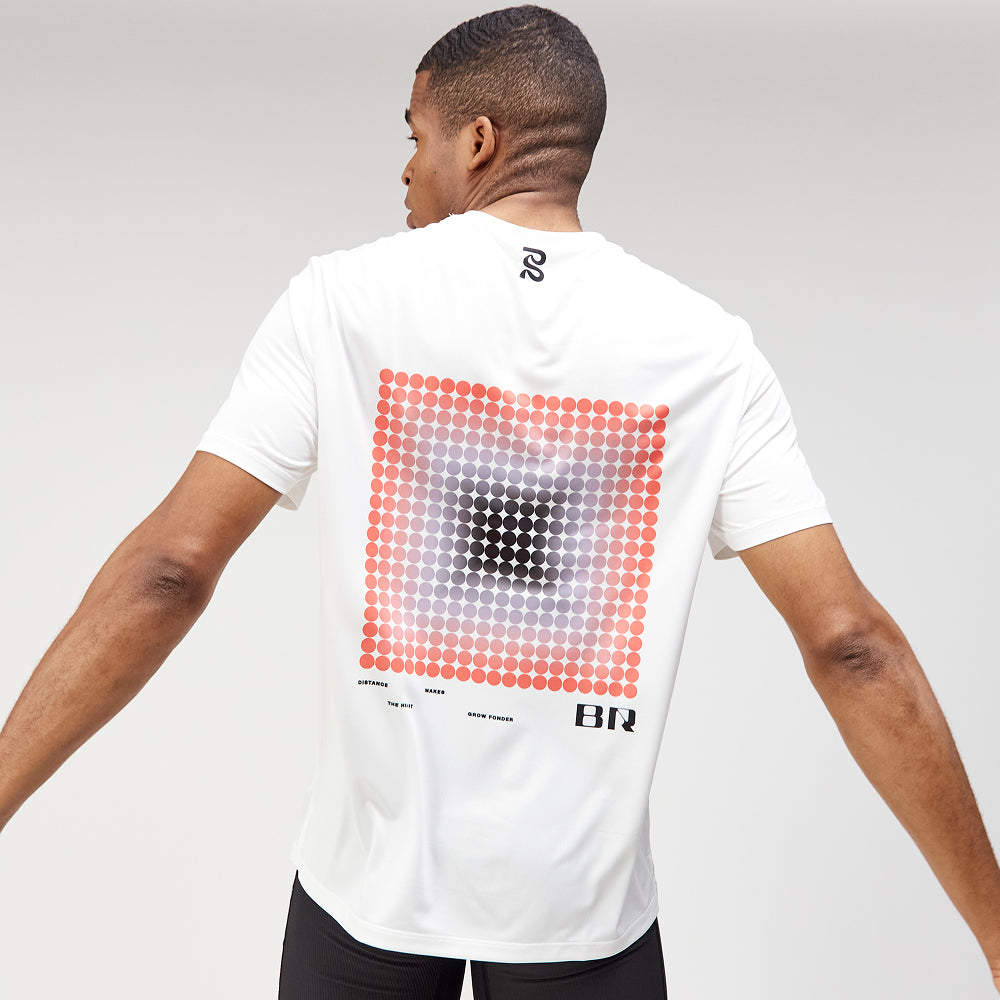 Drift™ Performance Tee - White Print