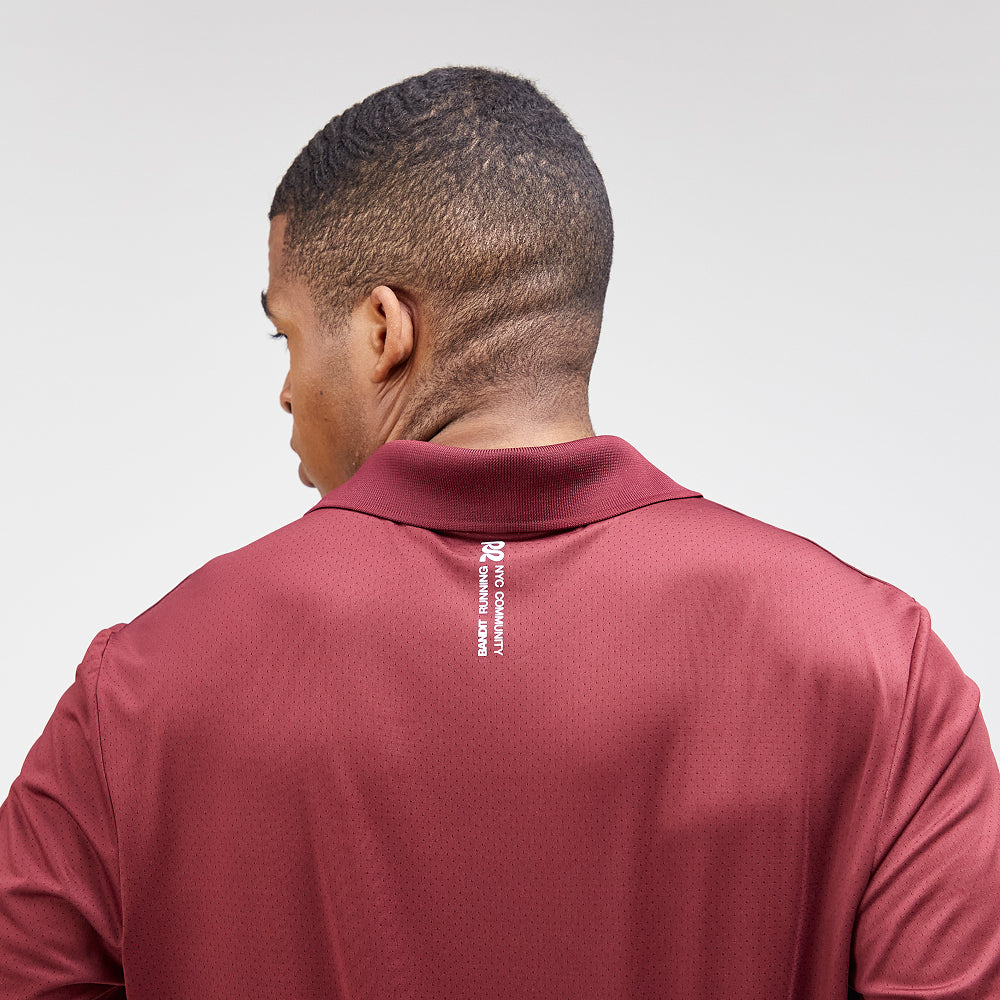 NanoMesh™ Collared Performance Tee - Port