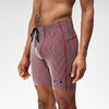 Striped Cadence™ Next Gen 7 Pocket Half Tights - Port