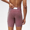 Striped Cadence™ Next Gen 7 Pocket Half Tights - Port