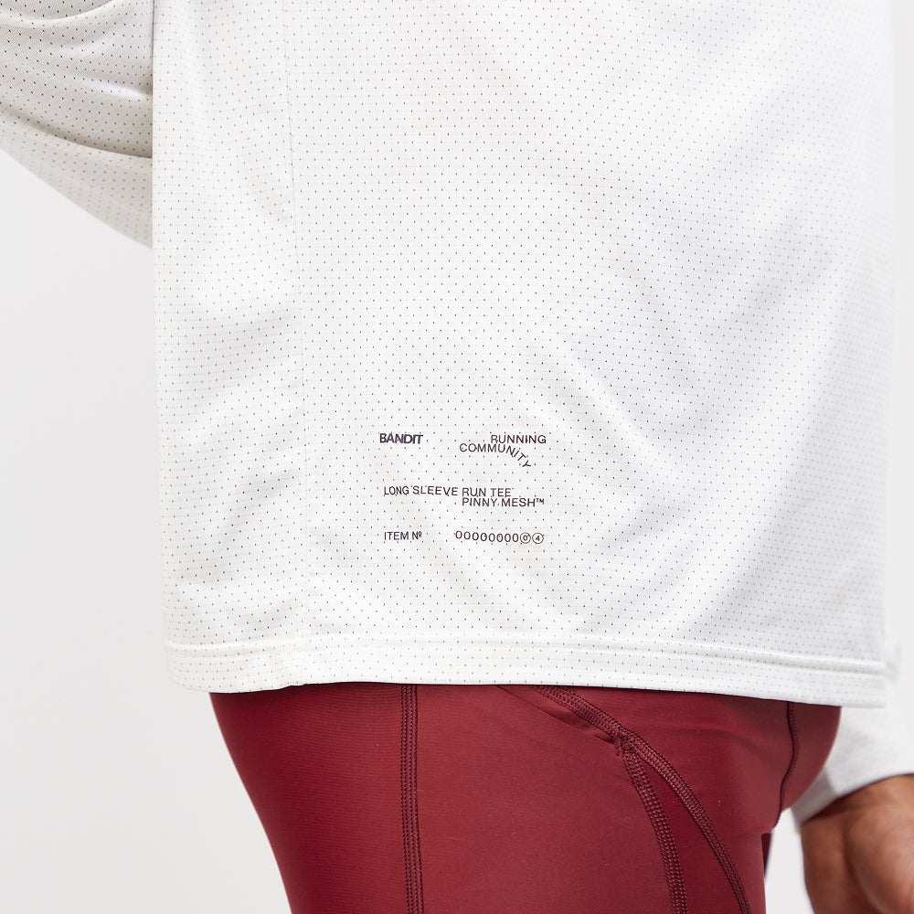 NanoMesh™ Performance Long Sleeve, Unisex - White