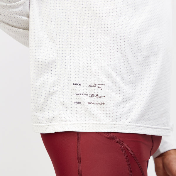 NanoMesh™ Performance Long Sleeve, Unisex - White