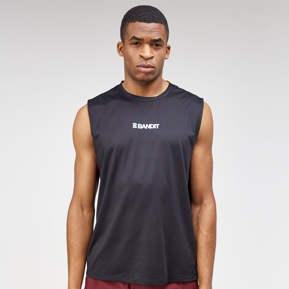 NanoMesh™ Men's Run Tank - Black