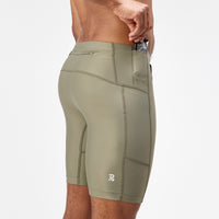 Thumbnail of Superbeam™ Next Gen 7 Pocket Half Tights - Fatigue