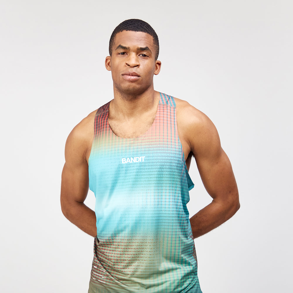 Drift™ Racing Singlet - Gulfstream Print
