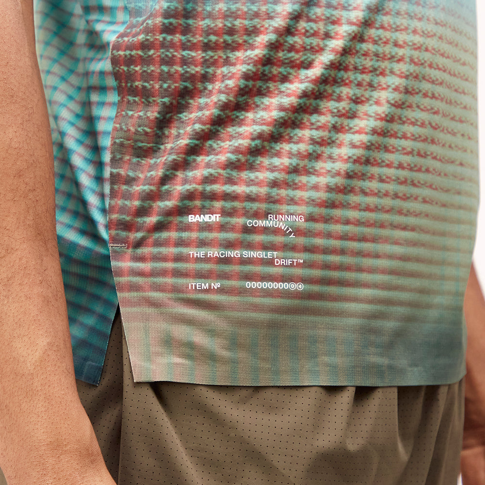 Drift™ Racing Singlet - Gulfstream Print