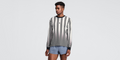 Thumbnail of Men's Micromesh™ Long Sleeve - Checkerboard Stripe
