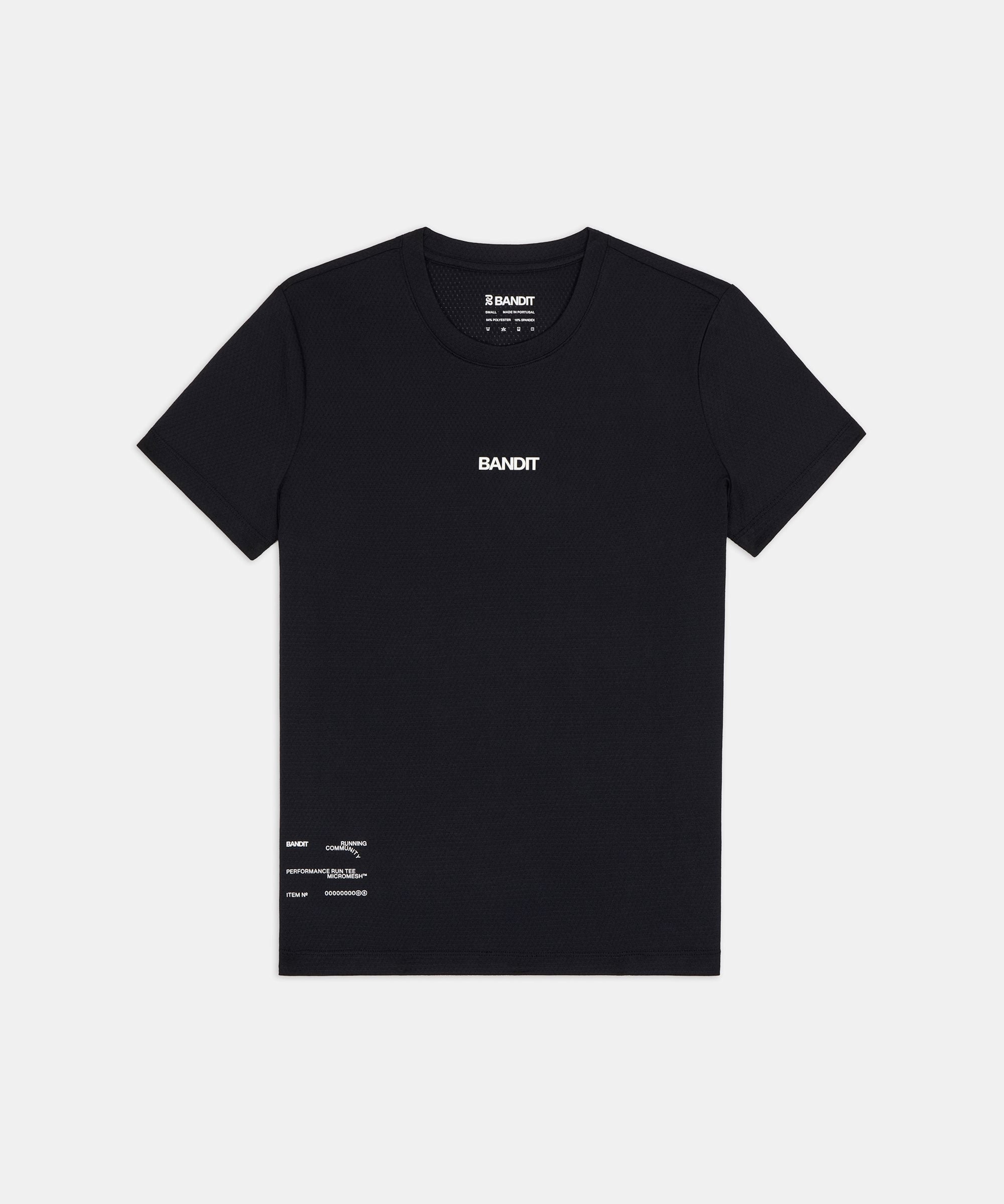 Women's Micromesh™ Run Tee - Black