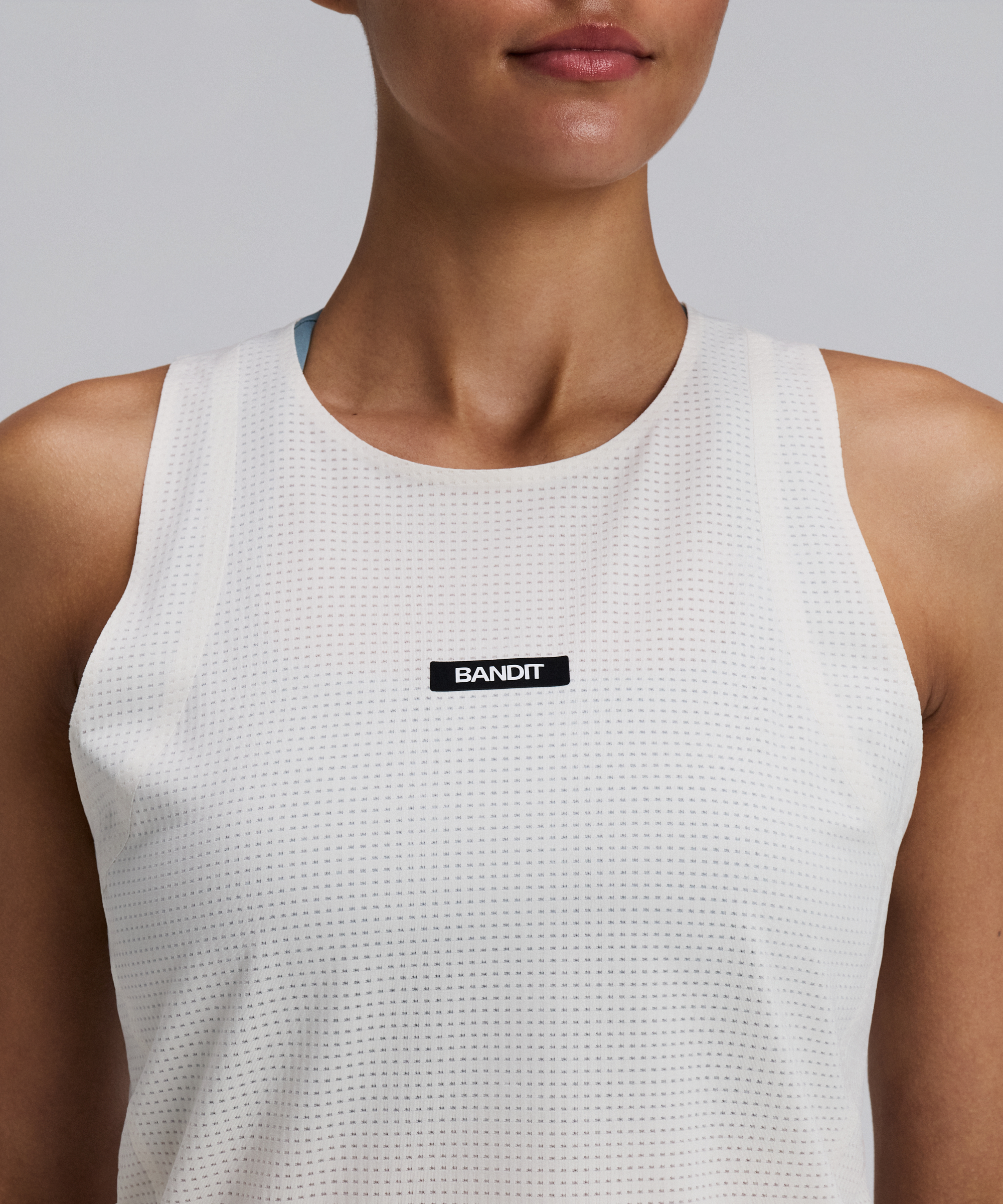Women's GeoMesh™ Race Singlet - Cream