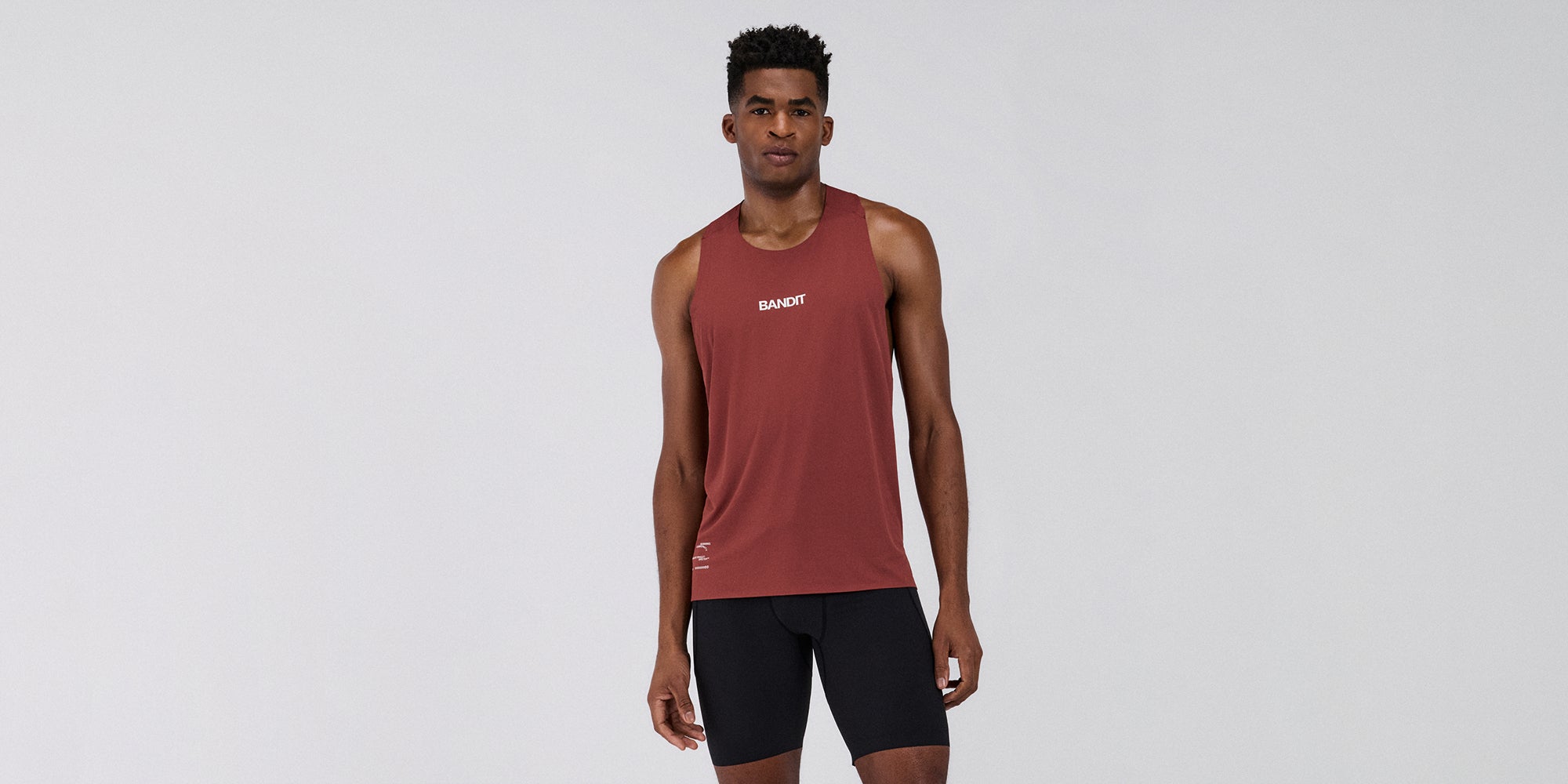 Men's Specter™ Race Singlet - Mahogany