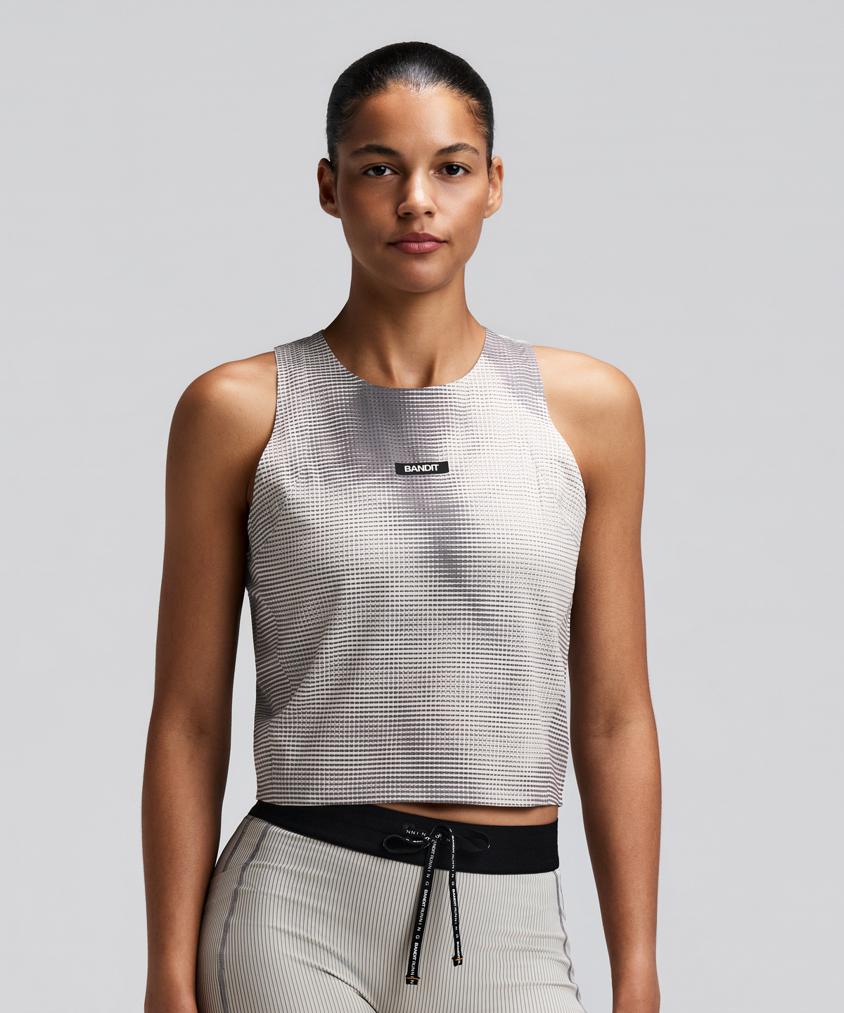 Women's GeoMesh™ Lightweight Race Singlet - Slate / Plaster