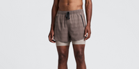 Thumbnail of Men's CoolGrid™ 2-in-1 Run Shorts - Cocoa