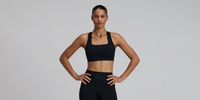 Thumbnail of Women's Stamina-V™ Square Neck Run Bra - Black