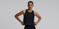 Thumbnail of Women's CoolGrid™ Race Singlet - Black