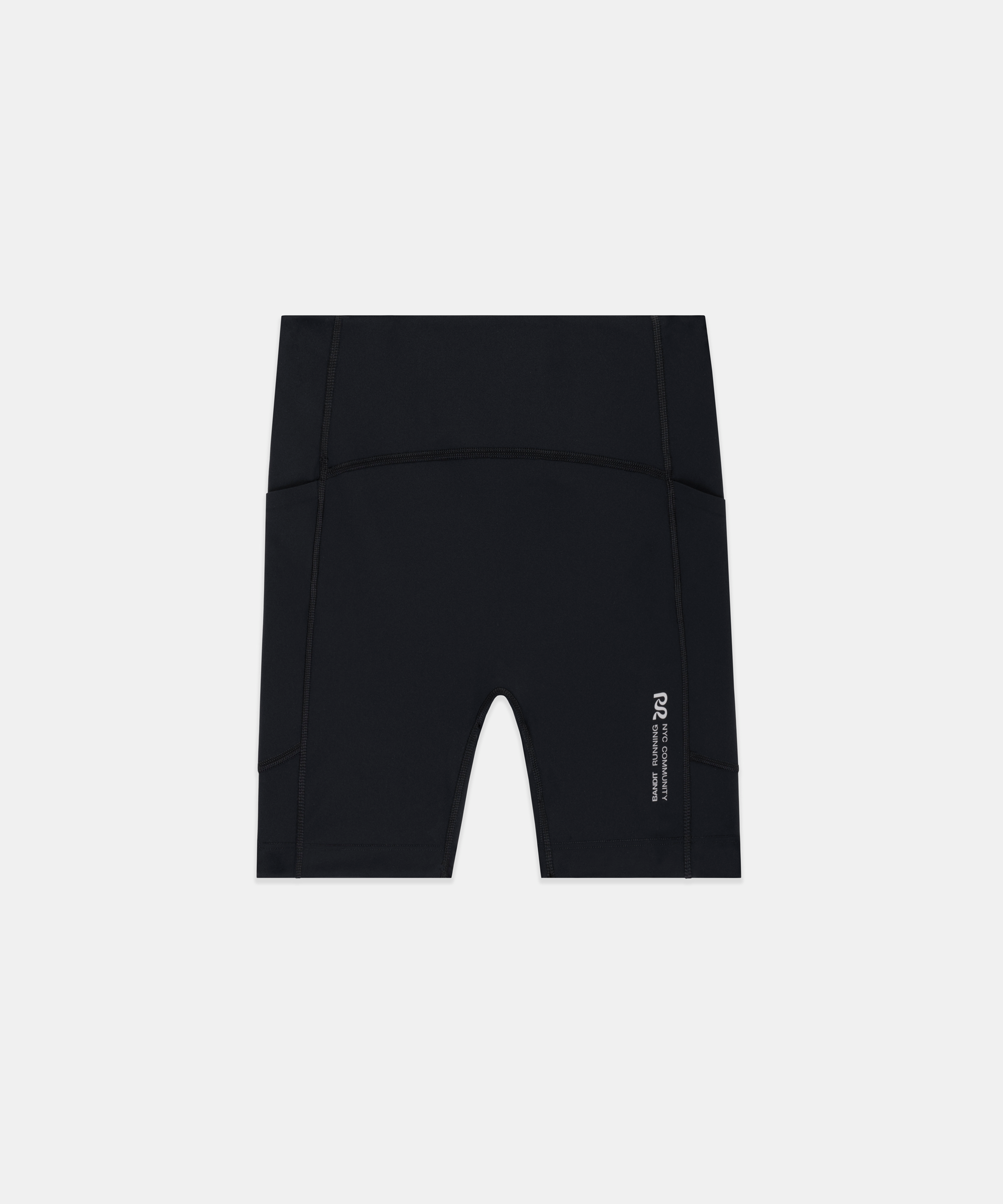 Stamina™ High Waist 5" Women's Compression Shorts - Black